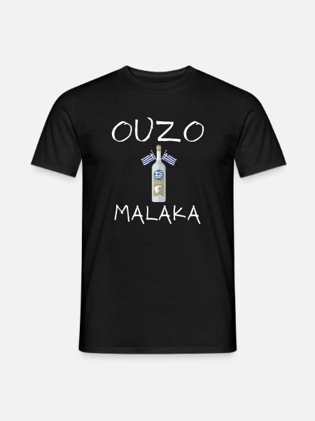 Ouzo - Men's T-Shirt - black