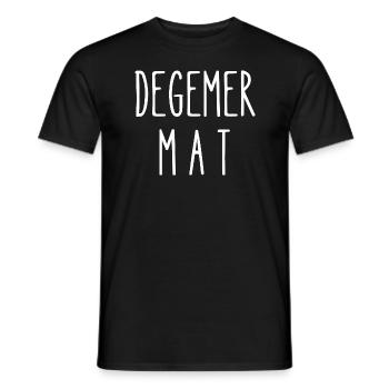 degemer mat - T-shirt homme - noir - Devant - AI Model Male 178 light (178cm)