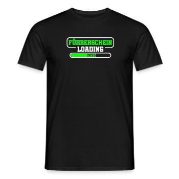 Permis de conduire 2025 Examen de conduite Examen du permis de conduire - T-shirt homme - noir - Devant - AI Model Male 178 light (178cm)