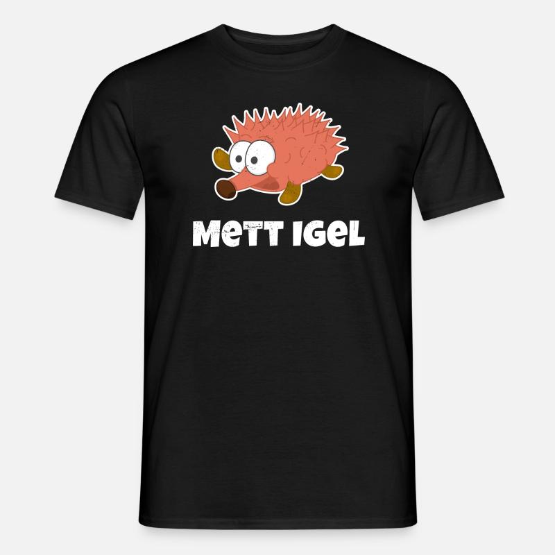Mettigel - Bright design - Men’s T-shirt - black