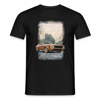 FoMu 2019 Shirt 173 ohne Markenlogo - Männer T-Shirt - Schwarz - Vorne - AI Model Male 178 light (178cm)
