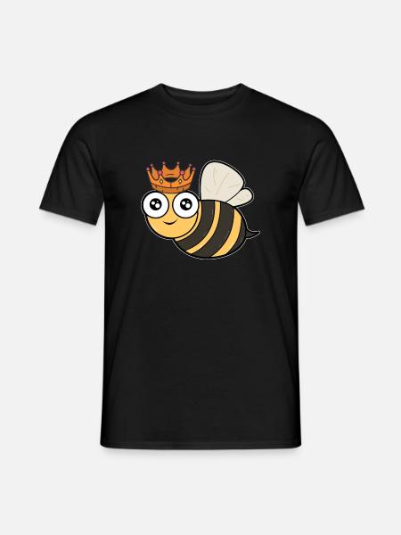 Queen Bee Crown - Men's T-Shirt - black