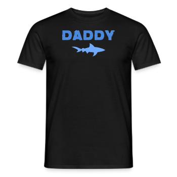 Papa papa papa papa - T-shirt homme - noir - Devant - AI Model Male 178 light (178cm)