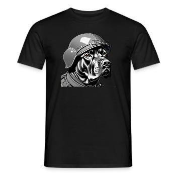 Cane Corso - Men's T-Shirt - black - Front - AI Model Male 178 light (178cm)