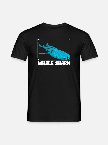 Whale shark - Men's T-Shirt - black