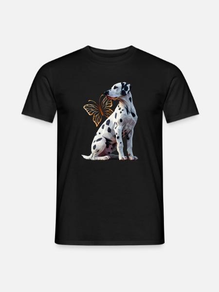 Dalmatinisches - Männer T-Shirt - Schwarz