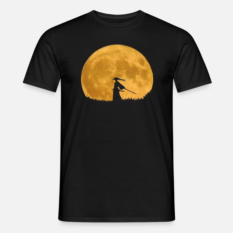 Samurai - Männer T-Shirt - Schwarz
