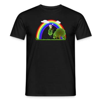Folk Violon Mouton - T-shirt homme - noir - Devant - AI Model Male 178 light (178cm)