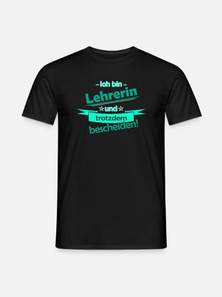 Lehrerin - Männer T-Shirt - Schwarz
