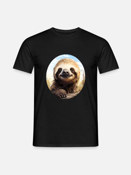 Sloth - Men's T-Shirt - black