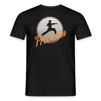 martial Arts - Men's T-Shirt - black - Front - AI Model Male 178 light (178cm)
