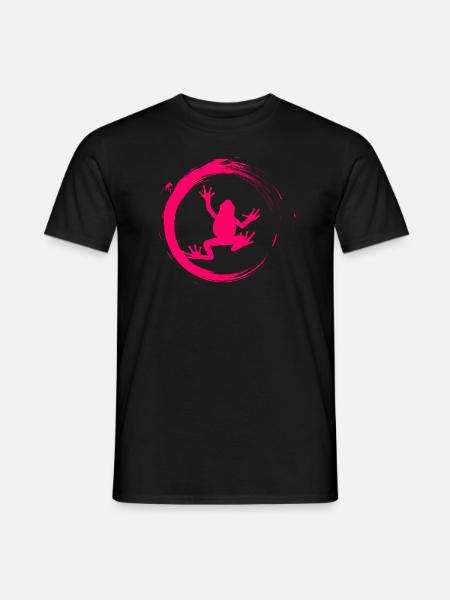 frog - Men's T-Shirt - black