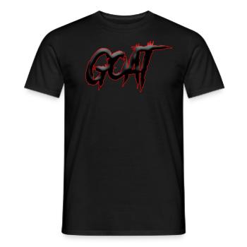 Greatest of all time! Tshirt für Herren und Damen. - Männer T-Shirt - Schwarz - Vorne - AI Model Male 178 light (178cm)