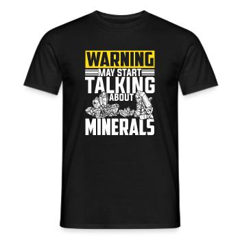 Drôle de jeu de mots géologue - T-shirt homme - noir - Devant - AI Model Male 178 light (178cm)