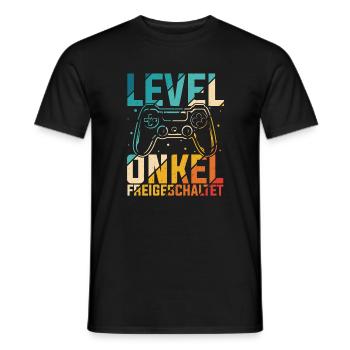Werdender Onkel - Männer T-Shirt - Schwarz - Vorne - AI Model Male 178 light (178cm)