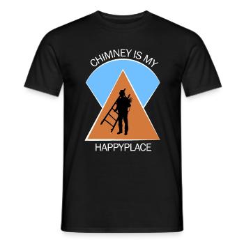Chimney Sweep Chimney Sweep - Men's T-Shirt - black - Front - AI Model Male 178 light (178cm)