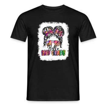 Zweite Klasse Rainbow Girls Jungen Lehrerteam 2. - Männer T-Shirt - Schwarz - Vorne - AI Model Male 178 light (178cm)
