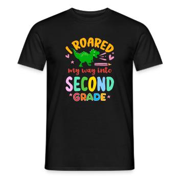 Zweite Klasse Rainbow Girls Jungen Lehrerteam 2. - Männer T-Shirt - Schwarz - Vorne - AI Model Male 178 light (178cm)
