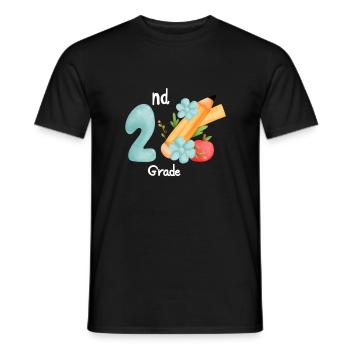 Zweite Klasse Rainbow Girls Jungen Lehrerteam 2. - Männer T-Shirt - Schwarz - Vorne - AI Model Male 178 light (178cm)