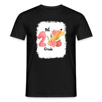 Zweite Klasse Rainbow Girls Jungen Lehrerteam 2. - Männer T-Shirt - Schwarz - Vorne - AI Model Male 178 light (178cm)