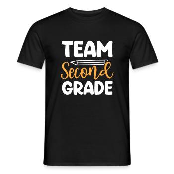 Zweite Klasse Rainbow Girls Jungen Lehrerteam 2. - Männer T-Shirt - Schwarz - Vorne - AI Model Male 178 light (178cm)