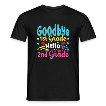 Zweite Klasse Rainbow Girls Jungen Lehrerteam 2. - Männer T-Shirt - Schwarz - Vorne - AI Model Male 178 light (178cm)