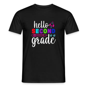 Zweite Klasse Rainbow Girls Jungen Lehrerteam 2. - Männer T-Shirt - Schwarz - Vorne - AI Model Male 178 light (178cm)