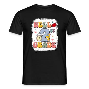Zweite Klasse Rainbow Girls Jungen Lehrerteam 2. - Männer T-Shirt - Schwarz - Vorne - AI Model Male 178 light (178cm)