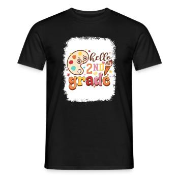 Zweite Klasse Rainbow Girls Jungen Lehrerteam 2. - Männer T-Shirt - Schwarz - Vorne - AI Model Male 178 light (178cm)