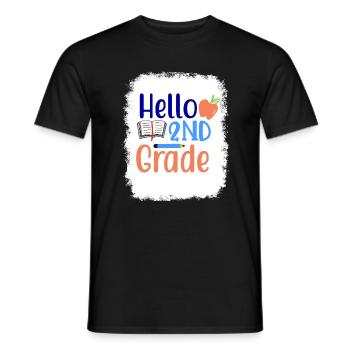 Zweite Klasse Rainbow Girls Jungen Lehrerteam 2. - Männer T-Shirt - Schwarz - Vorne - AI Model Male 178 light (178cm)