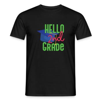Zweite Klasse Rainbow Girls Jungen Lehrerteam 2. - Männer T-Shirt - Schwarz - Vorne - AI Model Male 178 light (178cm)