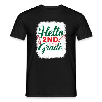 Zweite Klasse Rainbow Girls Jungen Lehrerteam 2. - Männer T-Shirt - Schwarz - Vorne - AI Model Male 178 light (178cm)