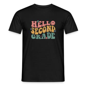 Zweite Klasse Rainbow Girls Jungen Lehrerteam 2. - Männer T-Shirt - Schwarz - Vorne - AI Model Male 178 light (178cm)