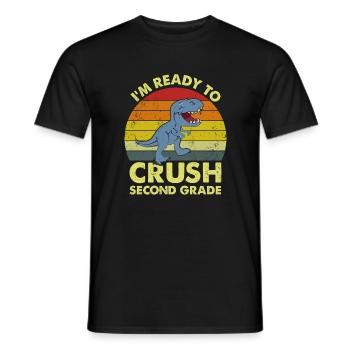 Zweite Klasse Rainbow Girls Jungen Lehrerteam 2. - Männer T-Shirt - Schwarz - Vorne - AI Model Male 178 light (178cm)