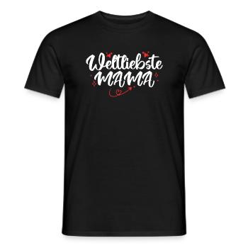 Mutter Familie Mama Geschenk - T-shirt homme - noir - Devant - AI Model Male 178 light (178cm)