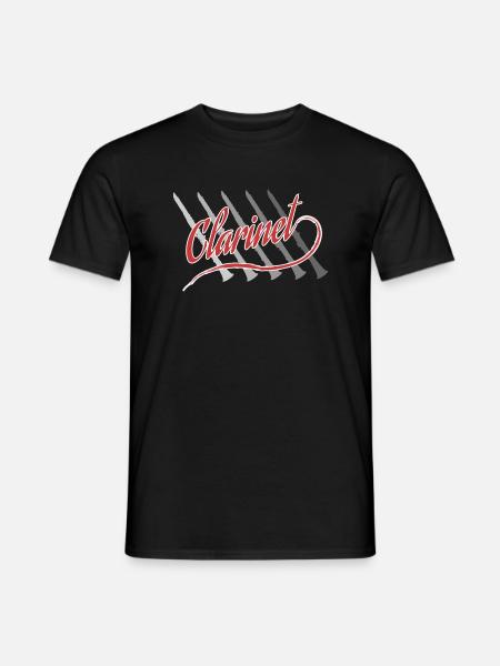 clarinete - Camiseta hombre - negro