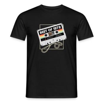 50. Geburtstag Männer 50 Best of November 1972 - Männer T-Shirt - Schwarz - Vorne - AI Model Male 178 light (178cm)