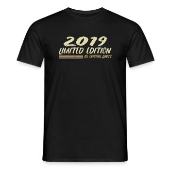 Cadeau D'anniversaire 2019 Idée Cadeau 2019 - T-shirt homme - noir - Devant - AI Model Male 178 light (178cm)