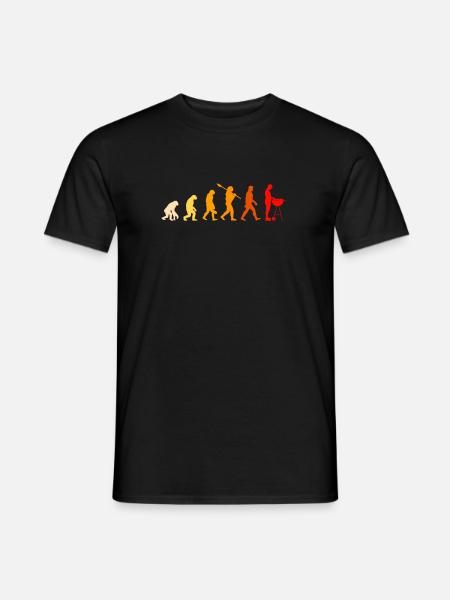 BBQ Evolution - barbecue, barbecue, barbecue - T-shirt homme - noir