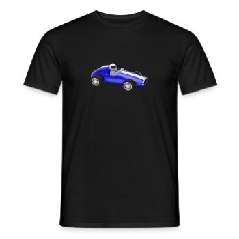 Rennwagen Auto Auto Spielzeug - Männer T-Shirt - Schwarz - Vorne - AI Model Male 178 light (178cm)