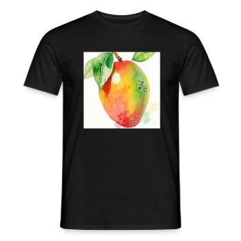 Mangue - T-shirt homme - noir - Devant - AI Model Male 178 light (178cm)