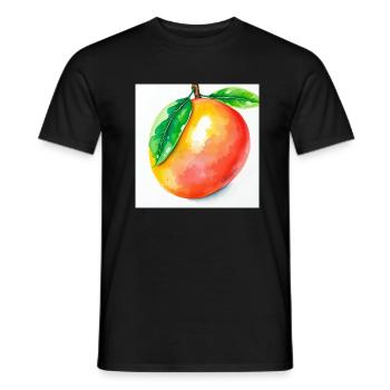 Mangue - T-shirt homme - noir - Devant - AI Model Male 178 light (178cm)