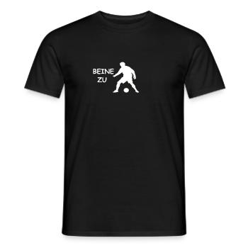 Fußball Tunnel Spaß Verein Geschenk Freunde Fun - Männer T-Shirt - Schwarz - Vorne - AI Model Male 178 light (178cm)