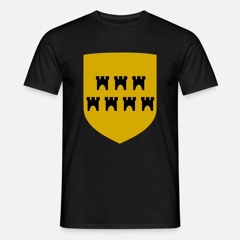 Die Siebenbürger Sachsen - Männer T-Shirt - Schwarz