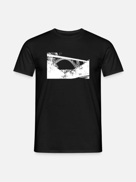 Brücke - Müngstner Brücke - Bergisches Land - Männer T-Shirt - Schwarz