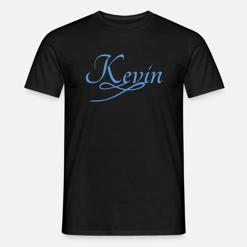 Kevin in cursive script Men’s T-shirt