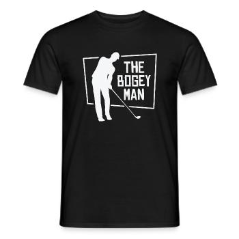 Golfspieler Golfplatz Golfer - Männer T-Shirt - Schwarz - Vorne - AI Model Male 178 light (178cm)