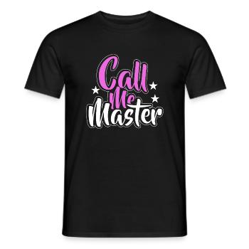 Diplôme de Master Diplôme Université - T-shirt homme - noir - Devant - AI Model Male 178 light (178cm)