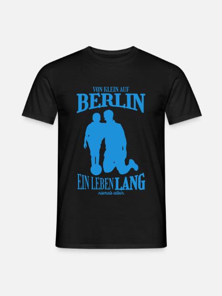 Berlin Fußball Tradition Geschenk - Männer T-Shirt - Schwarz