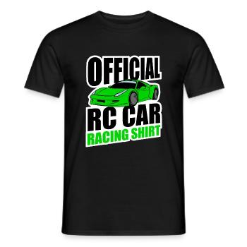 RC voiture, modèle réduit, voiture télécommandée, jouet - T-shirt homme - noir - Devant - AI Model Male 178 light (178cm)